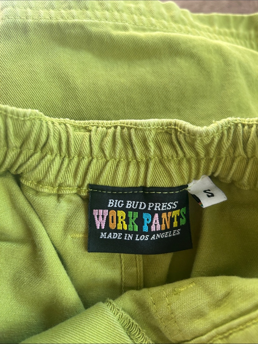 Big Bud Press 🌈 | Gross Green Work Pants - Picture 3 of 8